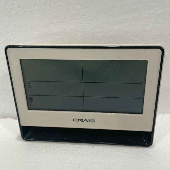 Craig Wireless weather thermometer, station alarm clock time channel snooze - Picture 1 of 4